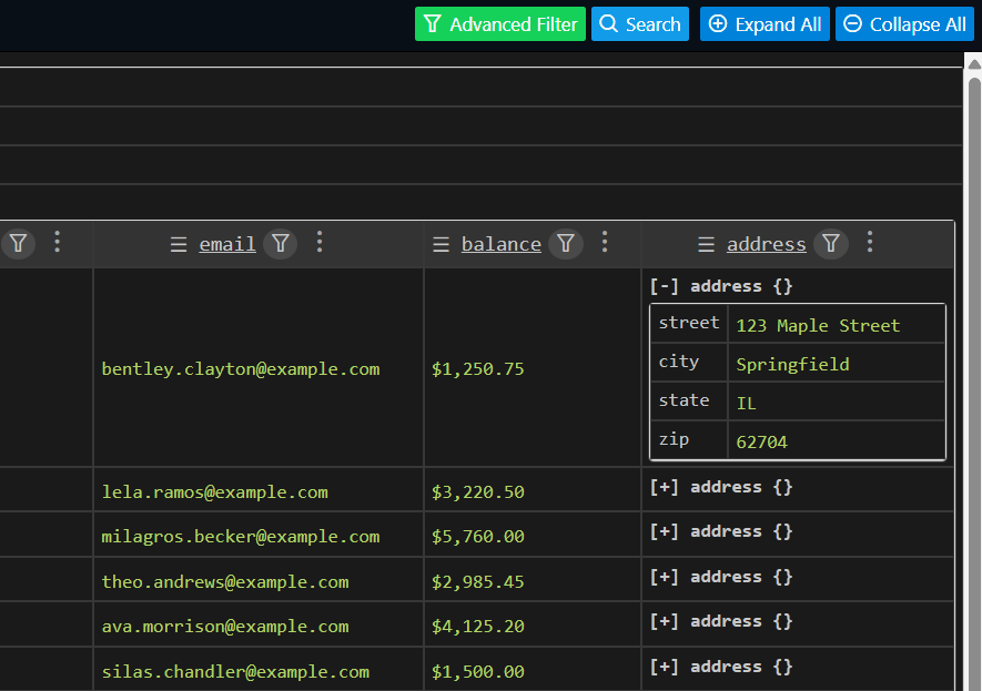 Hierarchical Tree Navigation